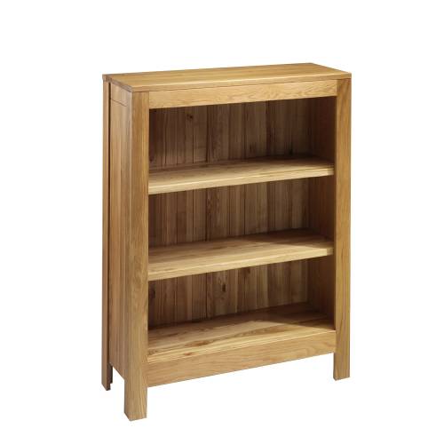 Contemporary Oak Range Contemporary Oak Bookcase - wide 303.314