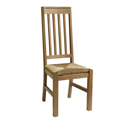 Contemporary Oak Range Contemporary Oak Chair (Rush seat) 303.250