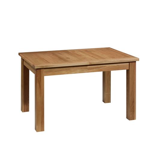 Contemporary Oak Extending Table - Small