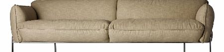 Continental 3 Seater Sofa - Cream