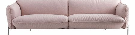 Continental 3 Seater Sofa - Light Pink