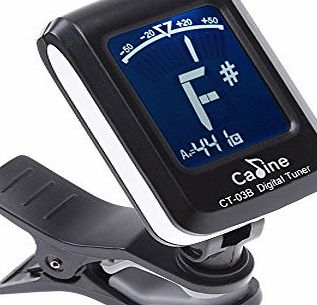 LCD Clip-on Electronic Digital Chromatic Tuner for Guitar Bass Violin Ukulele