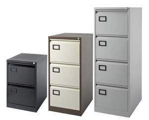 Contract steel filing cabinet