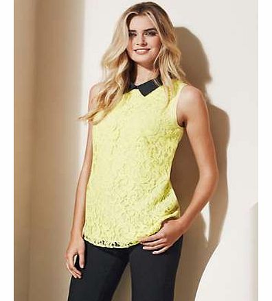Collar Lace Top