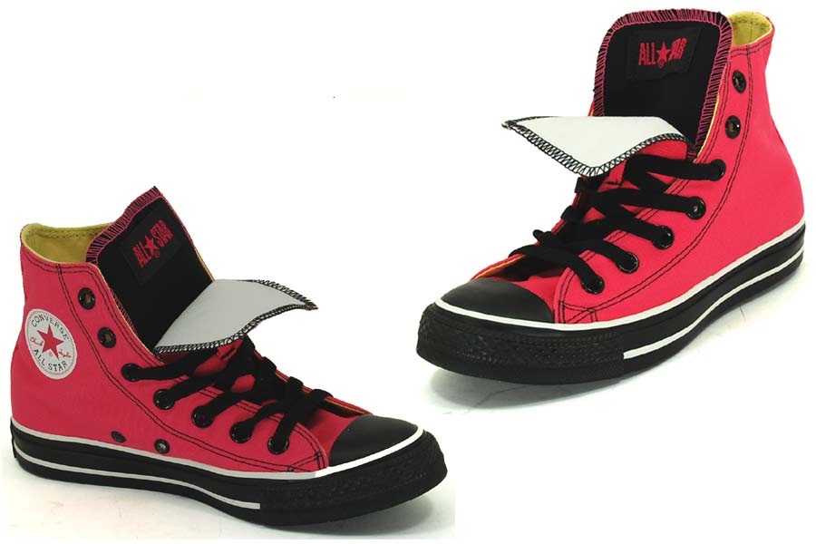 Converse - All Star - Double Tongue Hi - Raspberry