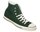 Converse All Star Hi Dark Green Trainers