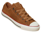 Converse All Star Ox Brown Suede Trainers