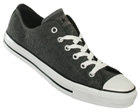 Converse All Star Ox Charcoal Material Trainers