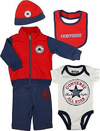 Converse Baby Boys 5 Piece Set - Navy - 0-3 Month