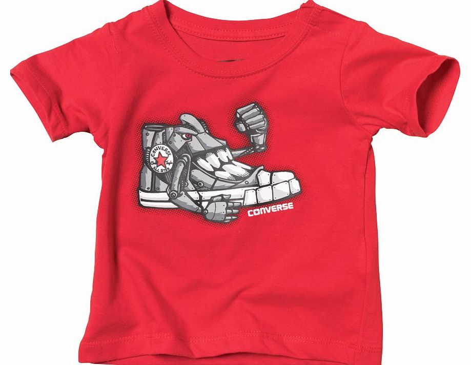 Baby Boys T-Shirt Converse Red