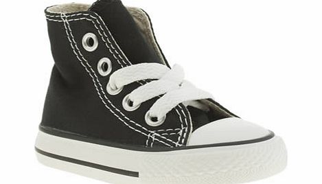 Converse black all star hi unisex toddler