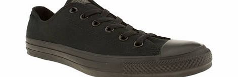 Converse Black All Star Mono Ox Trainers