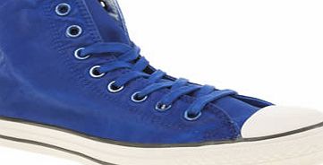 Converse Blue Better Wash Hi Trainers