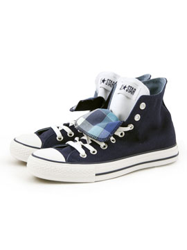 Converse Blue Double Tongue Trainer