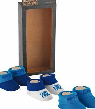 Converse Booties Set - 3 Pack