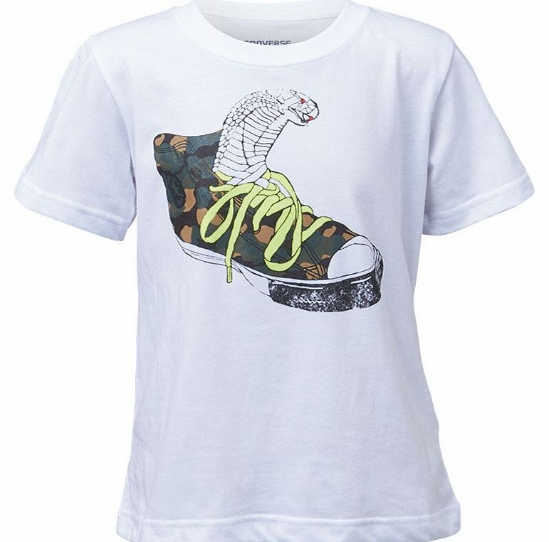Boys T-Shirt Bright White