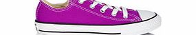 Childs CT OX purple canvas sneakers