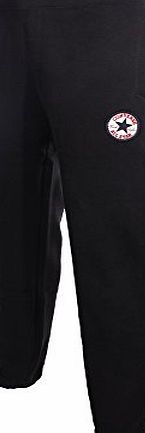 Converse  Chuck Patch Mens Cuffed Fleece Tracksuit Pant Black, M