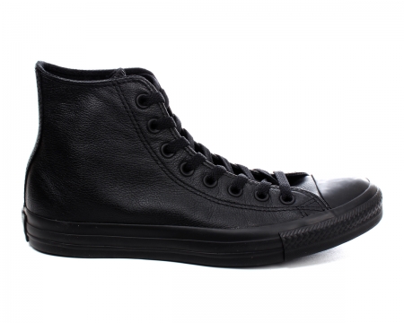 Converse CT HI Black Mono Leather Trainers