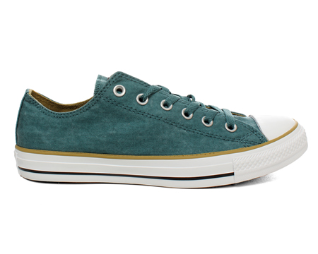 CT OX Amarna Green Canvas Trainers