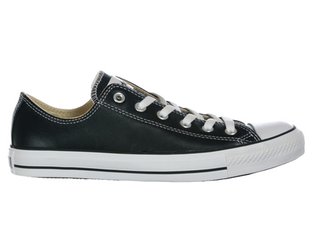 Converse CT OX Black Leather Trainers
