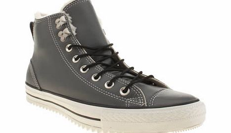 Converse Grey All Star City Hiker Hi Trainers
