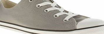 Converse Grey All Star Dainty Canvas Ox Trainers