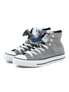 Converse Grey Double Tongue Trainer
