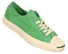 Converse Jack Purcell Green Canvas Trainers