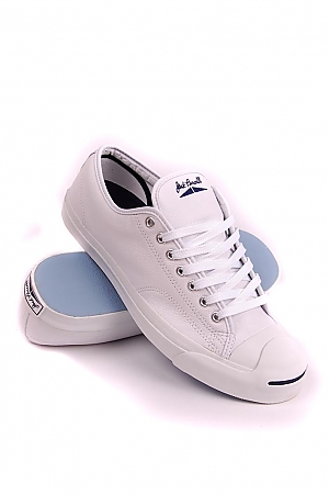 Jack Purcell Leather Ox White / Navy