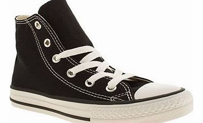 Converse kids converse black all star hi unisex junior