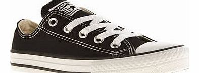 kids converse black all star lo unisex junior