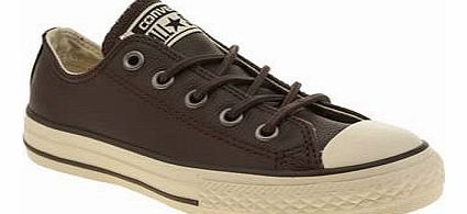 kids converse dark brown all star winter warm