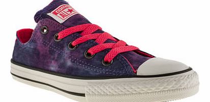 Converse kids converse multi all star tie dye ox girls