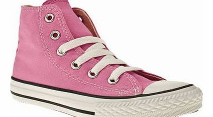 Converse kids converse pink all star hi girls junior