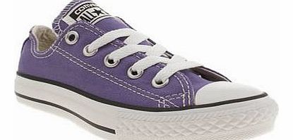 Converse kids converse purple all star oxford girls