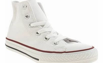 Converse kids converse white all star hi unisex junior