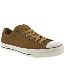 Converse Male All Star Garment Dye Suede Upper in Brown