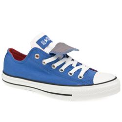 Converse Male As Double Tongue Too Fabric Upper in Blue