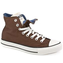 Converse Male As Hi Dbl Tongue Ii Fabric Upper in Brown