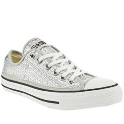Converse Male Converse Ltd Edition Fabric Upper in Silver