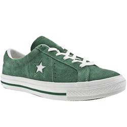 Male One Star 1974 Suede Upper in Green