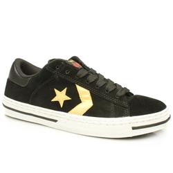 Converse Male Voliant Ox Suede Upper in Black