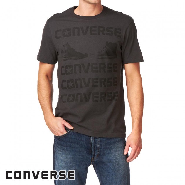 Converse Mens Converse Goody Two Shoes T-Shirt - Phantom