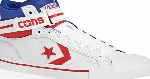 Converse Mens Converse Pro Blaze Plus Shoes - White/