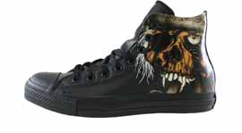 Converse Metallica - Pirate Skull Leather