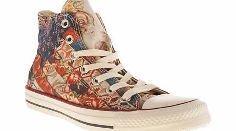 Converse Multi All Star Hi Tribal Photo Trainers