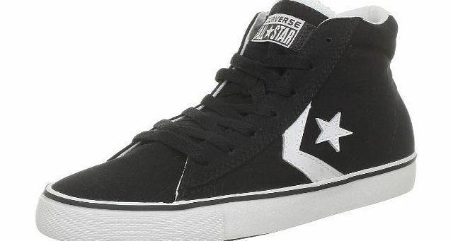 Converse Pro Lea Vulc Hi Trainers Unisex-Adult Black/White Size: 43