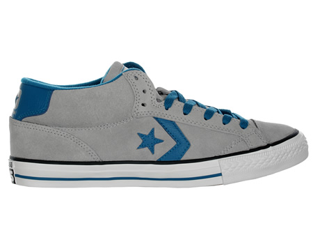 Converse Rune Pro II Mid Grey/Teal Suede Trainers