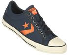 Converse Star Player EV OX Navy Nylon Trainers